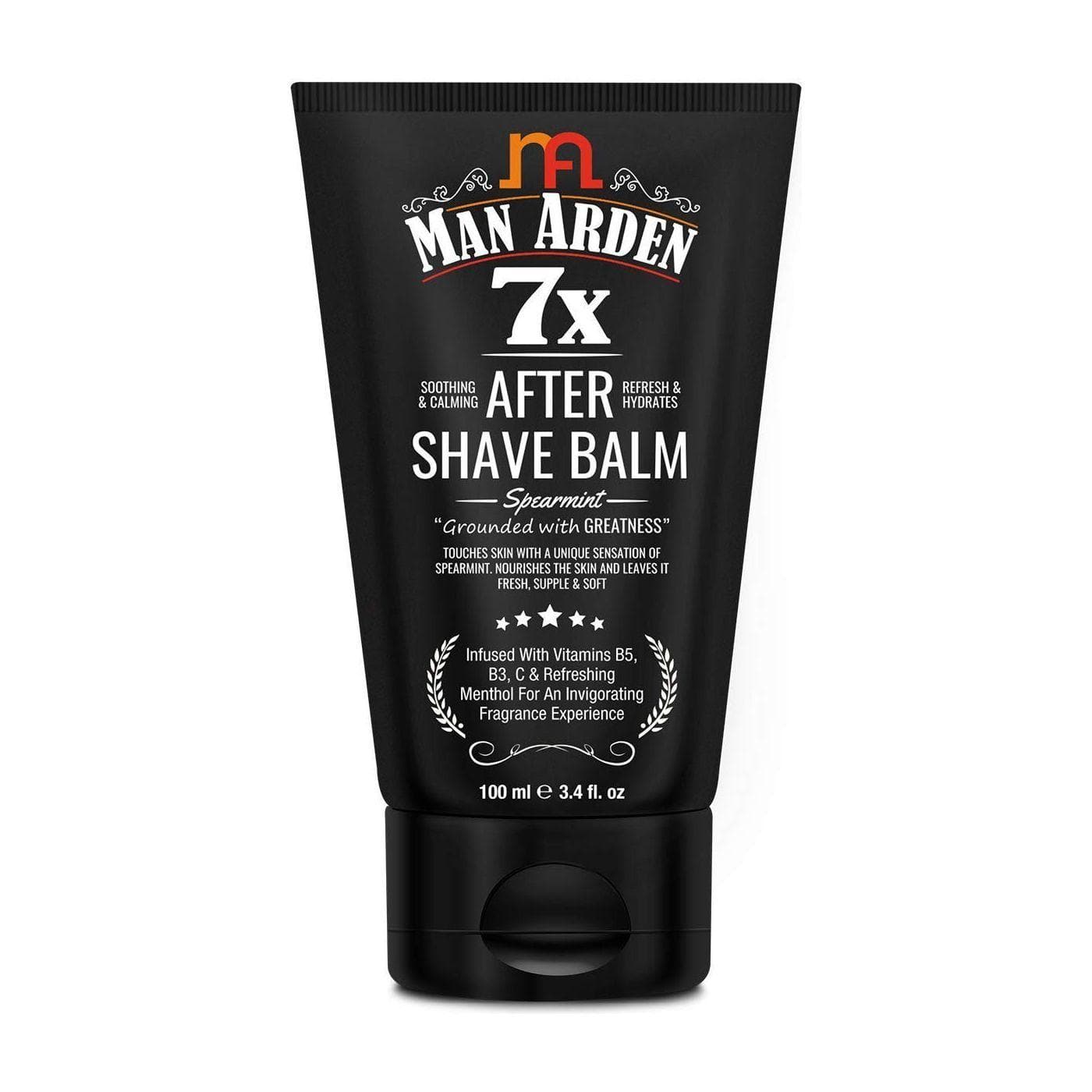 Aftershave-balsam med mynte (100 ml), 7X After Shave Balm Spearmint, Man Arden