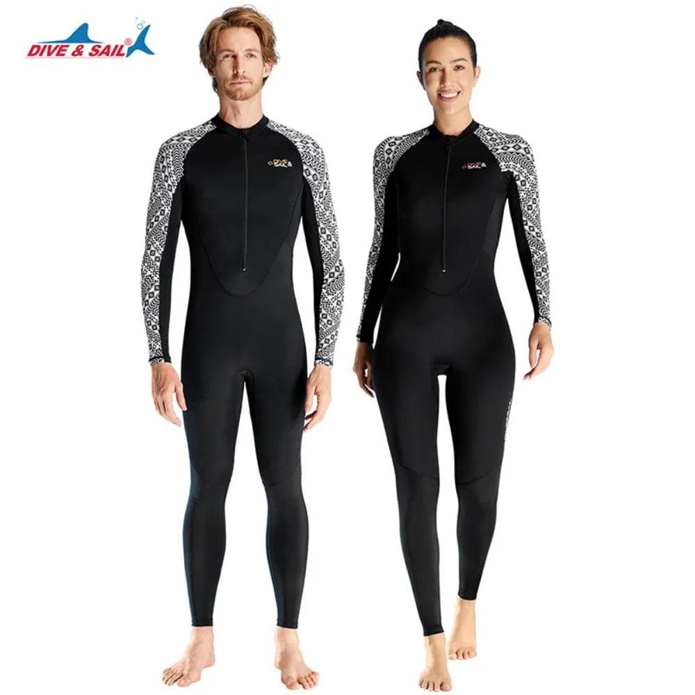 Damevåtdrakter Badedrakter Dykkedrakter Helkropp Dame En Del Surf Snorkling Surfing Badedrakt