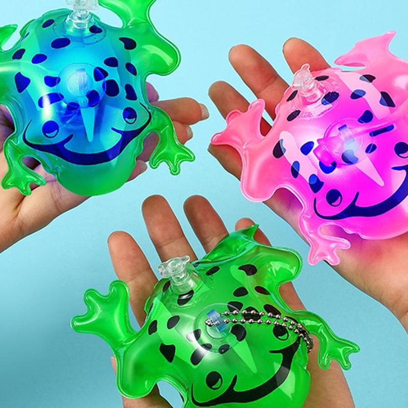 1 stk 11/20 cm oppblåsbare froske lysende ballonger Svømmebasseng Party Water Game