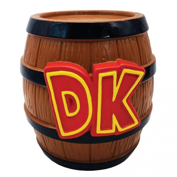 Donkey Kong Tønne Sparebøsse Svart/brun