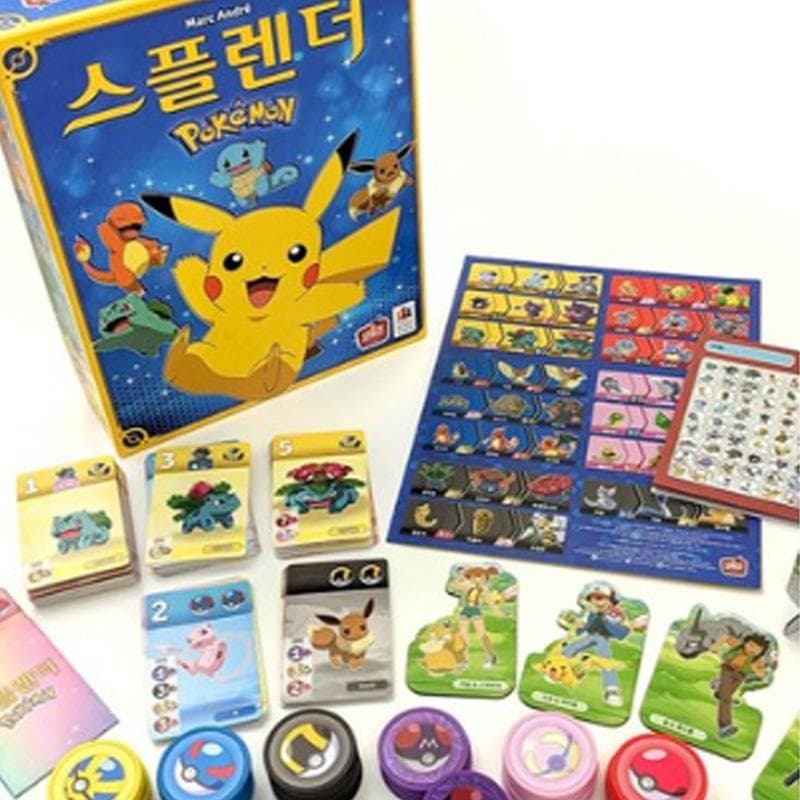 PoKéMoN Splendor Board Game - Supersøt strategispill for barn og voksne