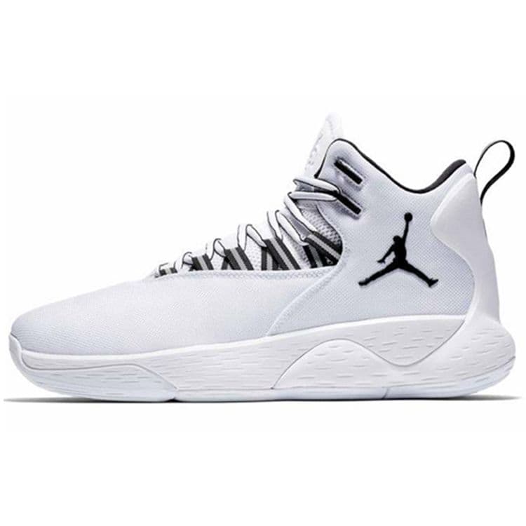 Air Jordan Super.Fly MVP PF Herre Sneakers Hvit Svart AR0038-100 cm
