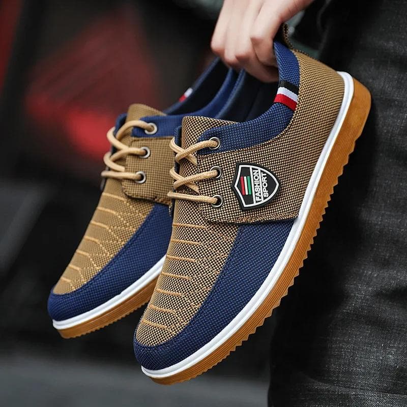 Herre Sneakers Herresko Fritidssko loafers menn Pustende Gåsko Sko For Menn tenis masculino zapatos Pluss størrelse 47 cm