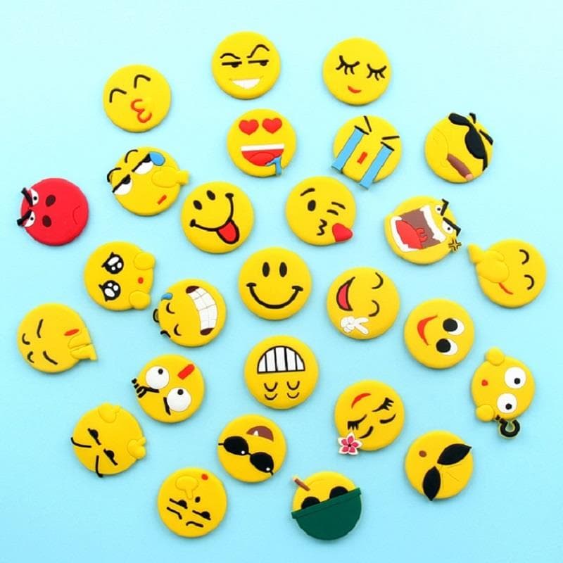 Emoji Kjøleskapsklistremerker Tegneserie-magnet-klistremerker Hjemmedekorasjon tidlig utdanning Whiteboard-magneter Søte