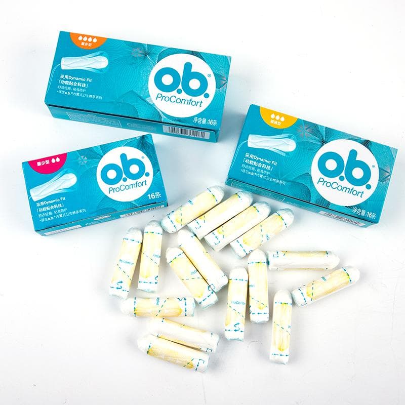 16 stk/pakke Pro Comfort Tamponger (mini / vanlig / super pluss) Menstruasjonspleie