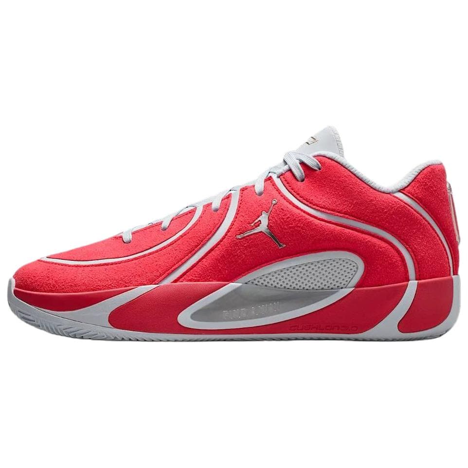 Air Jordan Jordan Tatum 4 PF St. Louis Herre Sneakers Rød Siren-rød Metallisk-sølv IO5031-600 cm