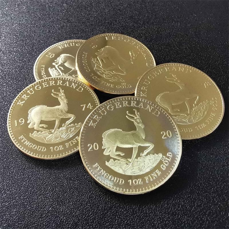 Sør-Afrika Saudi-Afrika Krugerrand gullmynt Paul Kruger samlemynter
