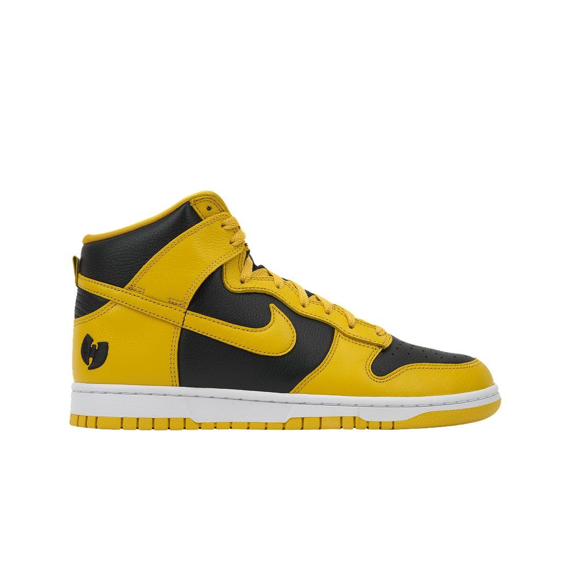 Wu-Tang x Nike Dunk High Retro Premium 2024 Unisex Sneakers Gul Svart Pollen HJ4320-001 cm
