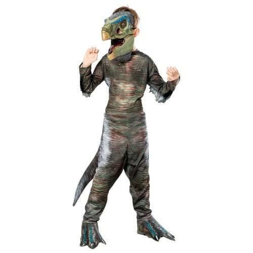 Jurassic World Therizinosaurus-kostyme for barn/barn cm brun