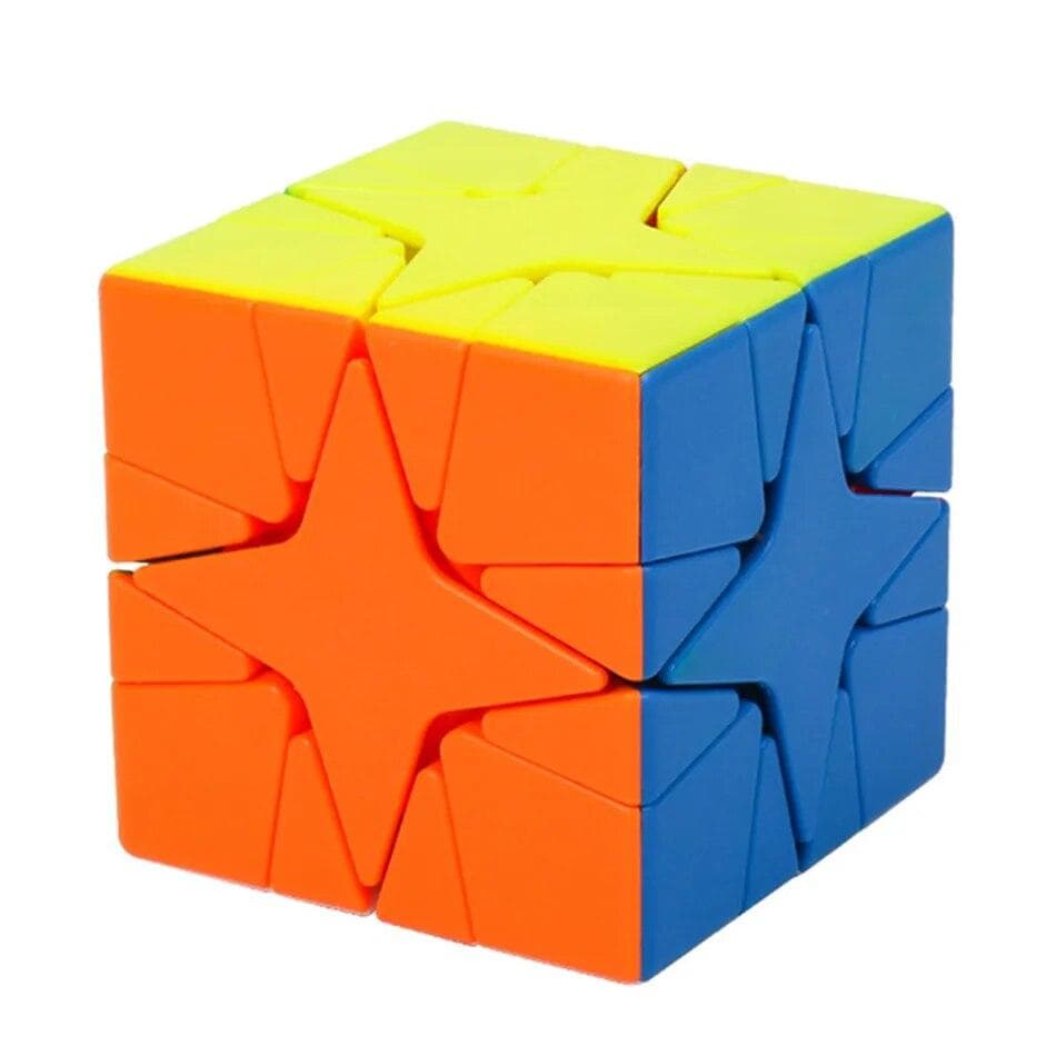 Meilong Polaris Cube Klistremerkeløs Mofangjiaoshi Magic Puzzle Cube Cube Klasserom Pedagogisk Polaris Cube Toy