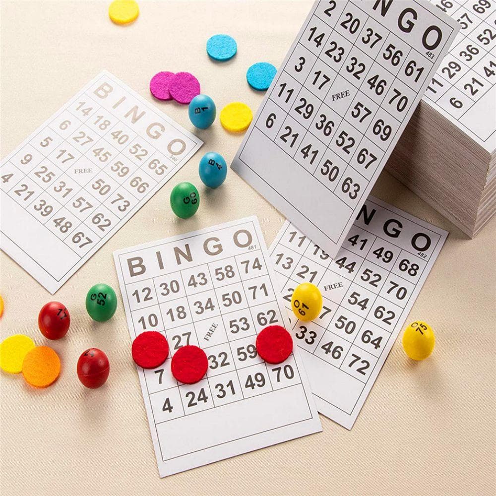 60 unike bingobrett BINGO-brett digitale barneunderholdningsspill