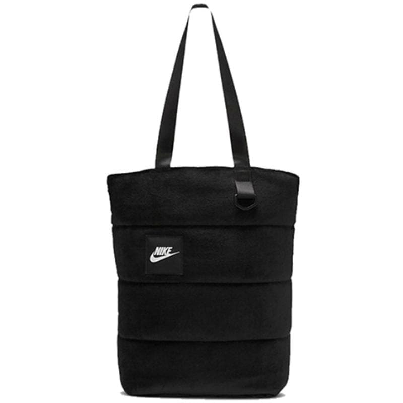 Nike Sportswear Polyamid Tote Bag Shoppingveske Håndveske Liten Størrelse Unisex Svart Casual CU3930-010 Svart