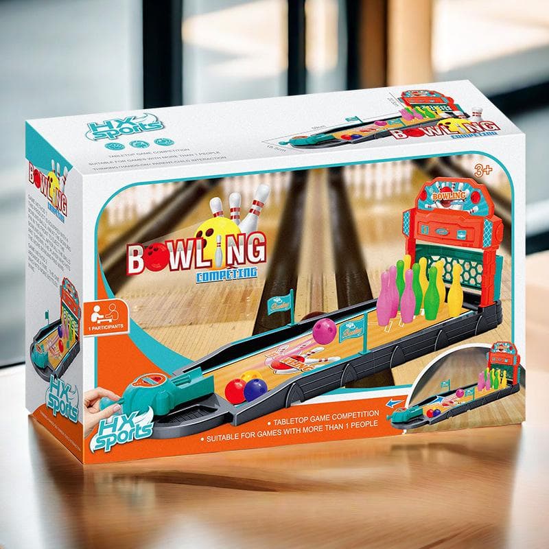 Bowling Konkurransespill Bordleke Innendørs Skrivebord Foreldre-barn Pedagogisk Leke Gave