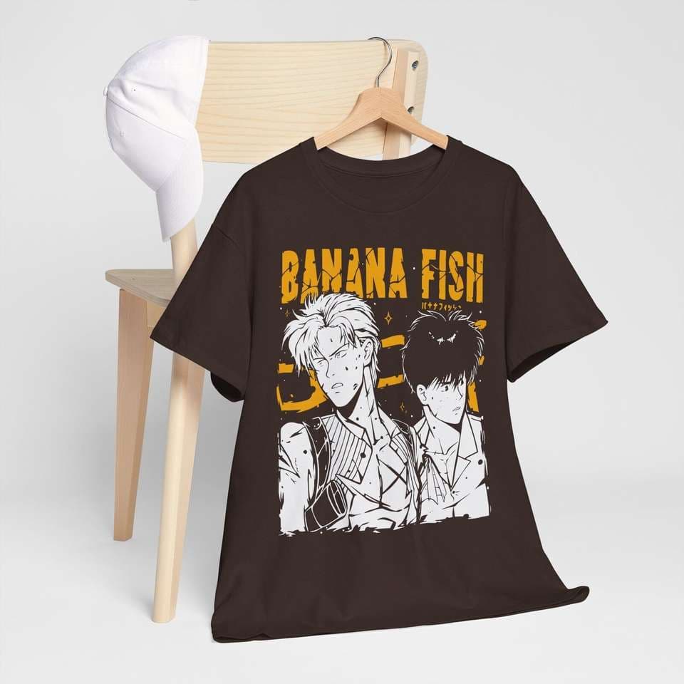 Banana Fish,Eiji Okumura,Ash Lynx,Unisex t-skjorte,lynx-skjorte,okumura-skjorte cm