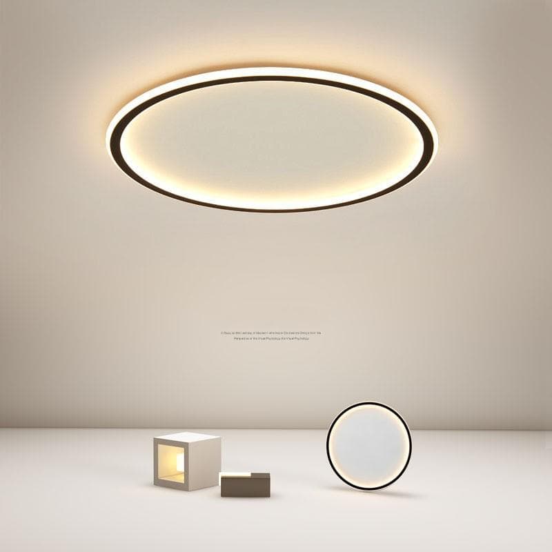 Moderne LED-taklys Ultratynn sirkulær form Dimbar lys Taklampe Soverom Bad Balkong Gang LED-taklamper