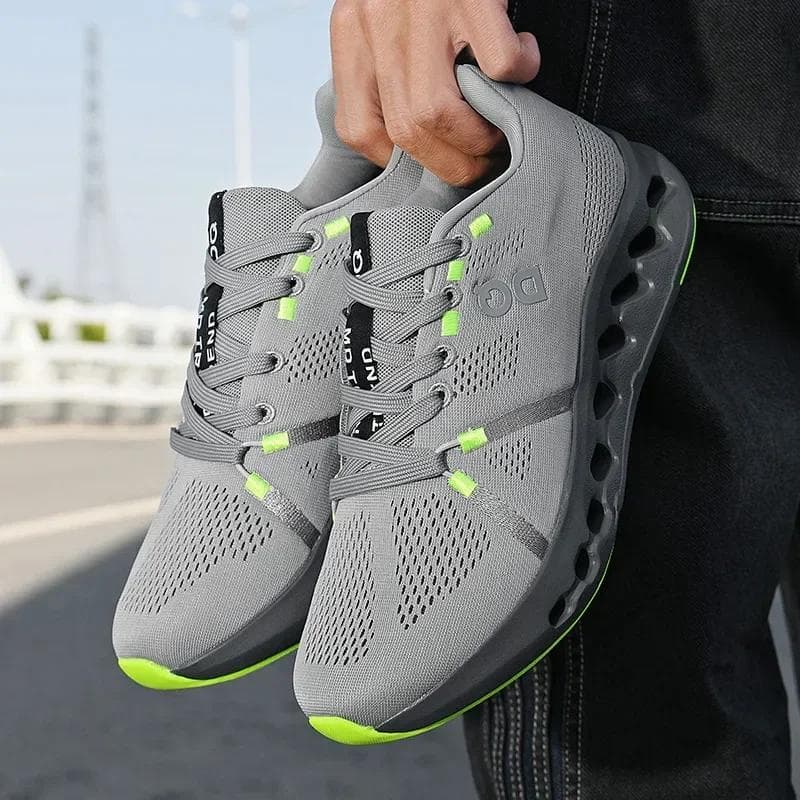 Herre fritidssneakers for menn Mesh mote svart Sportssko Løpesko Ektemann 2024 Sommer Casual Sneakers komfort cm