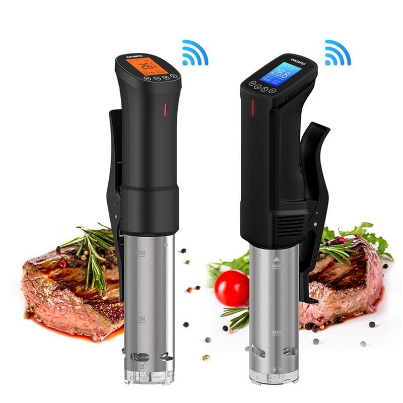INKBIRD Kjøkkenapparat Matlagingsverktøy WIFI Sous Vide Vakuumpakker 1000W Nedsenkbar Sirkulator Varmer Med Timer Alarmer