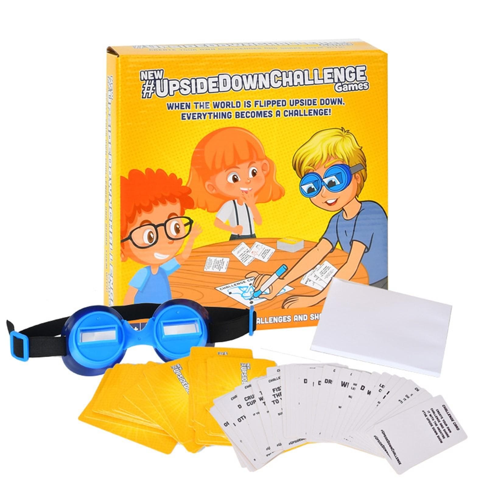 Opp-ned Briller Utfordring Familiespill For Barn Og Voksne - Morsomme Barnespill For Gutter & Jenter 8-12 - Morsom Spillkveld
