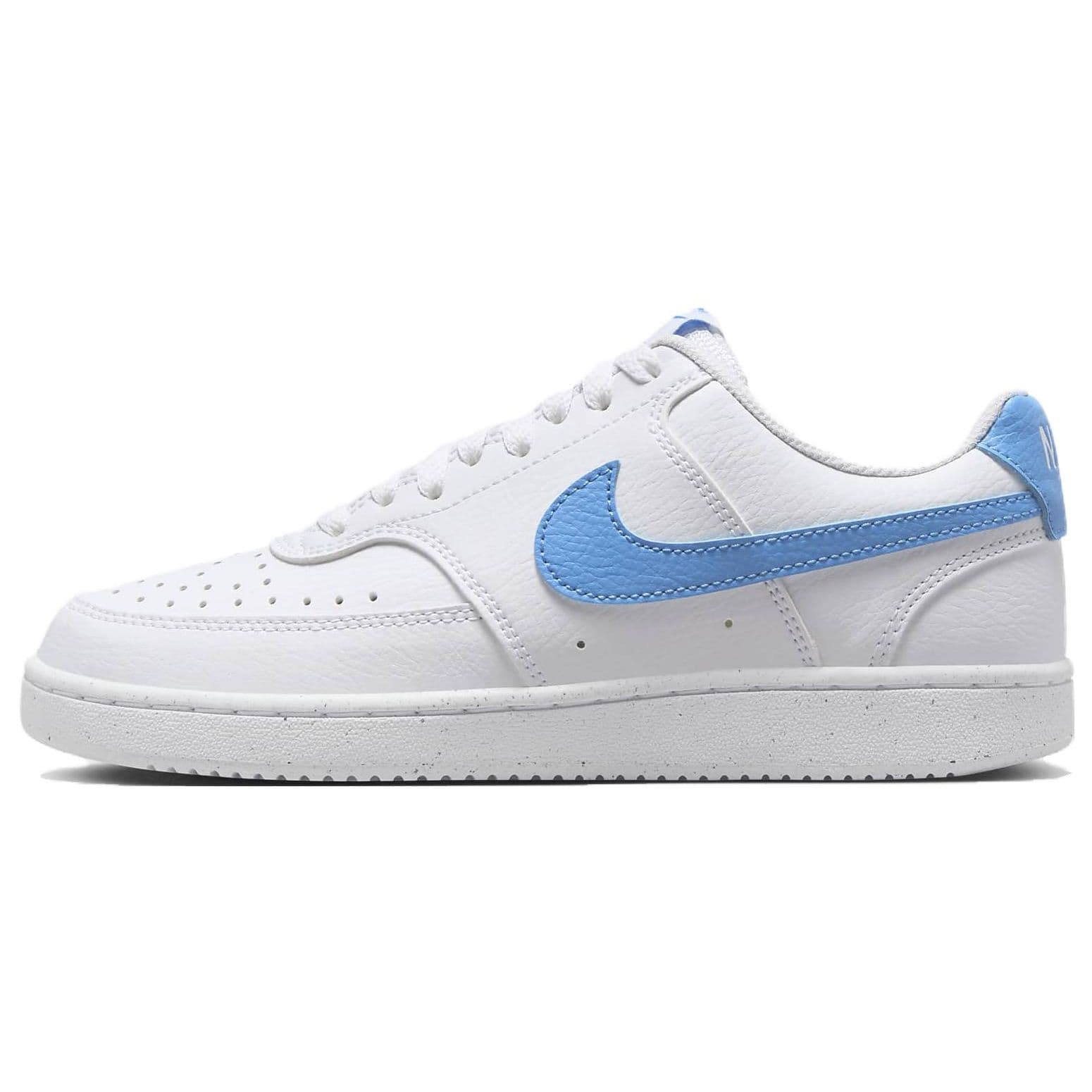 Nike Court Vision Low Next Nature Hvit University Blue Damesneakers DH3158-107 cm