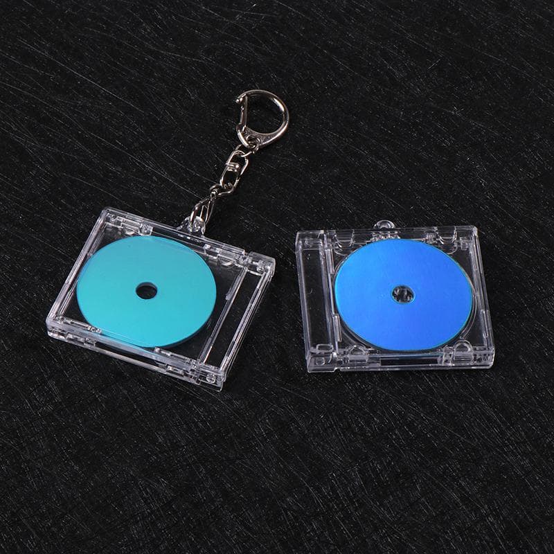 Nfc funksjonell CD-plate for musikkelskere for å lage personlig musikkdisk Ts nøkkelringetikettgaver