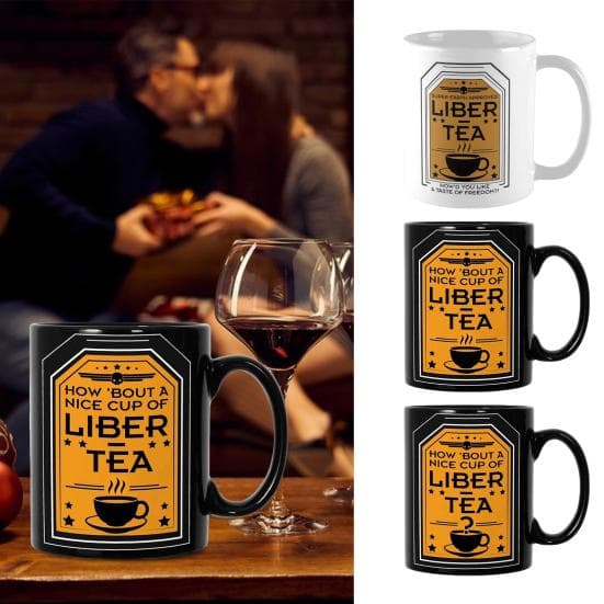 Keramisk krus for Helldivers 2 Mikrobølgeovn Tåler oppvaskmaskin 11 oz Liber-Te kopp Te Kaffe Drikke Morsomme kaffekrus Gave for kvinner Menn