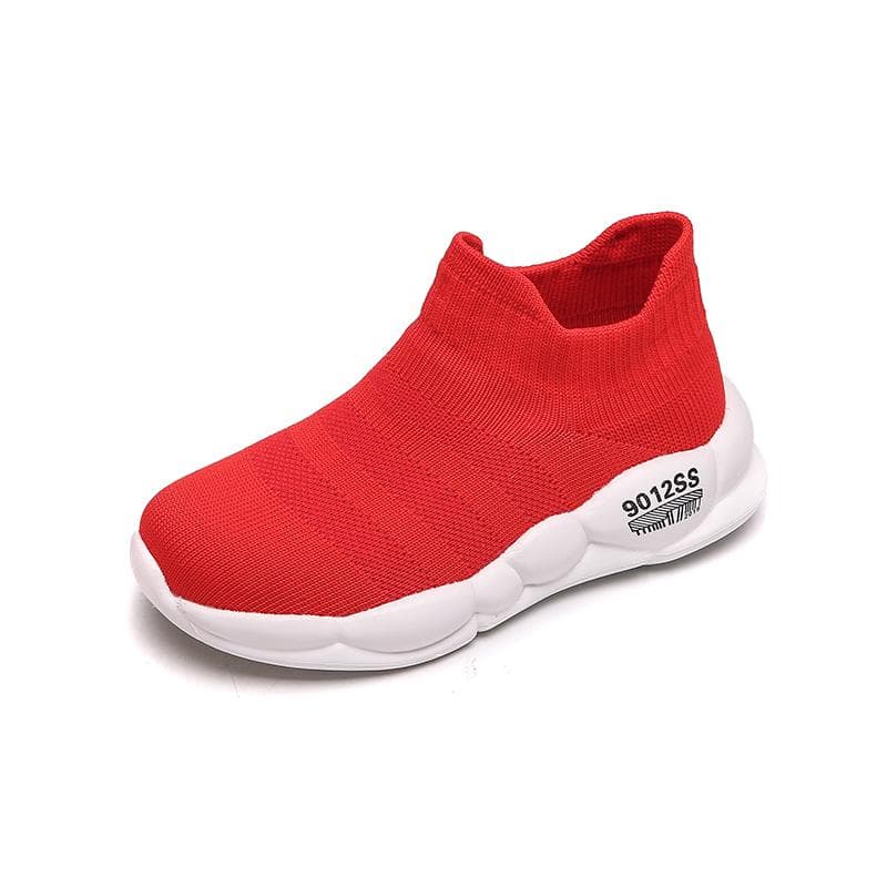 Barnesko til barn, fritidssneakers, for alle årstider, gåsko, for gutter, jenter, studenter, pustende nettsko for barn cm Rød
