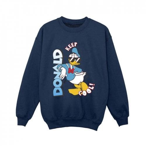 Disney Boys Donald Duck Kul genser cm Svart