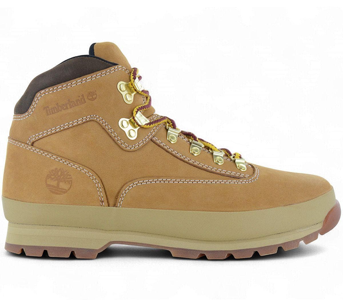 TIMBERLAND Euro Hiker Mid Boot - Herren Winter Schuhe Stiefel Leder Wheat TB0A2P27-754 ORIGINAL 41 Gul