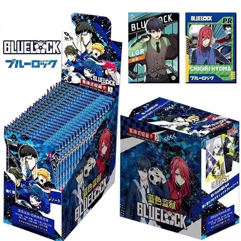 BLUE LOCK Displayboks 30 Boosterpakker 90 stk Anime Manga TCG Samlekort Barn Brettspill leketøy