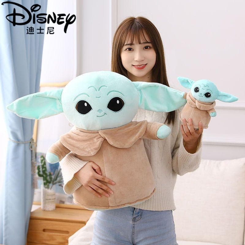 Disney Star Wars Yoda Plysjleke Grogu Mandalorian Figur Yoda Babydukker Modell Utstoppet Tegneserie Yoda Putepute Julegave til