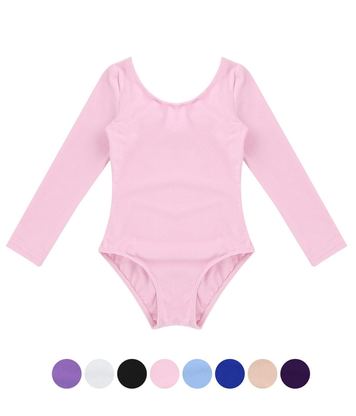Ballettkostymer Barn Langermet Danse Bodysuit Gymnastikk Trikot Jenter Ballett Tutu Dancerwear cm Hvit