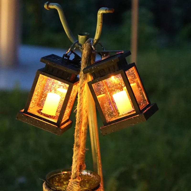 4000LM Solar Pendel Light Dekoration Light Mason Jar Lights Solar Lanterns Solar Garden LED Garden Camping Lights Dekorative Lights