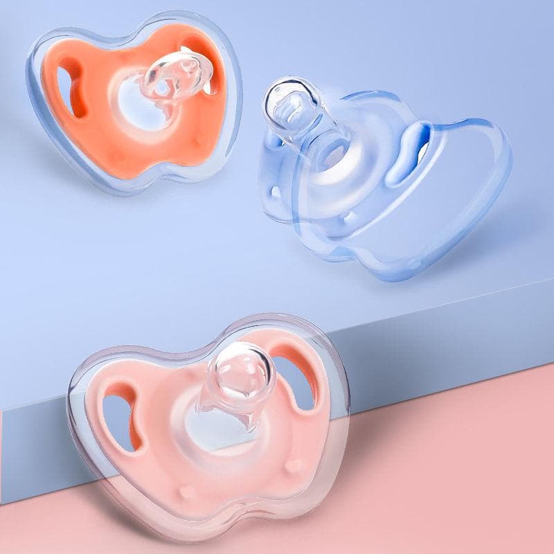 Dr.isla 2/STK Newborn Baby Bred Nipple Original Universal Myk Full Silikon Anti-kolikk Nyfødt Tilbehør Flaske BPA-fri Rosa