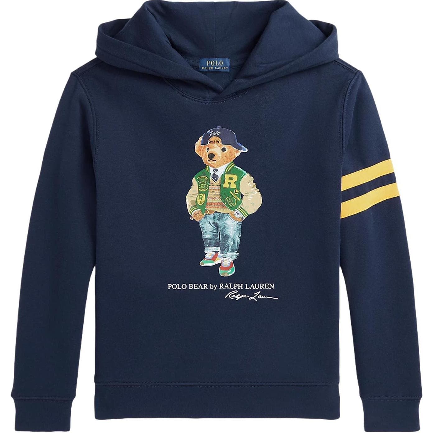 Polo Ralph Lauren Hettegenser Barn Bokstav Dyreprint Hettegenser Langermet Barn hettegensere Marineblå 323960441-001 cm