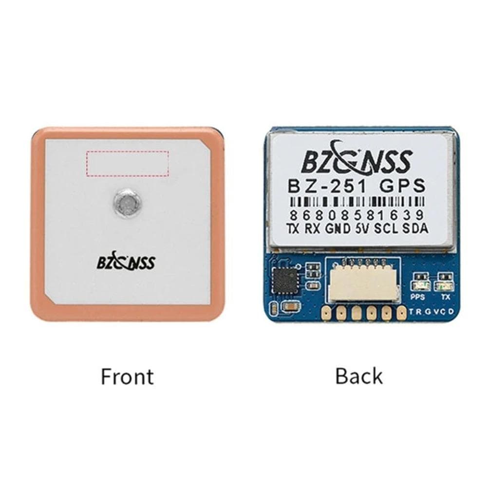 BZGNSS BZ-251 GPS-modul Dual Protocol FPV Retur Hover F7 F4 Flight Control Fast Wing Retur Lilla