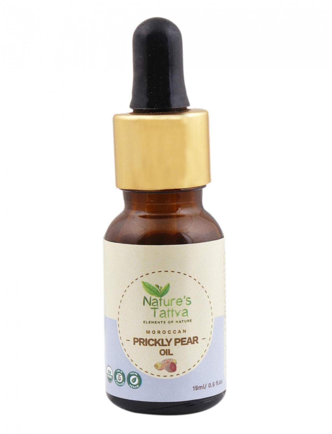 Marokkansk stikkende pæreolje: foryngelse (15 ml), Marokkansk Prickly Pear Oil Naturens Tattva
