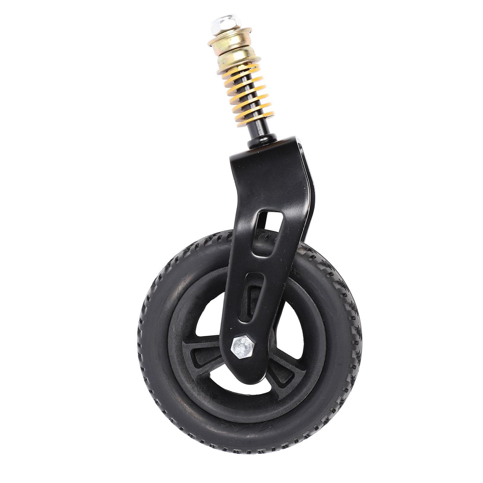 Rullestol Forhjul med Støtdempende Fjær 360 Graders PU Nav Rollator Forhjul for