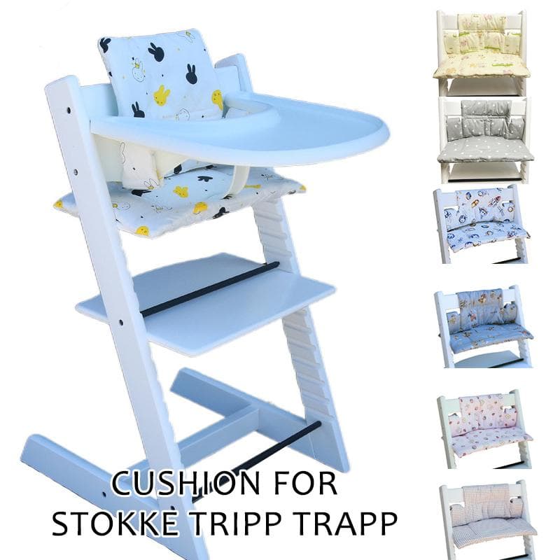 Pute for Stokke Tripp Trapp høystolsete Vanntett trekkmønster