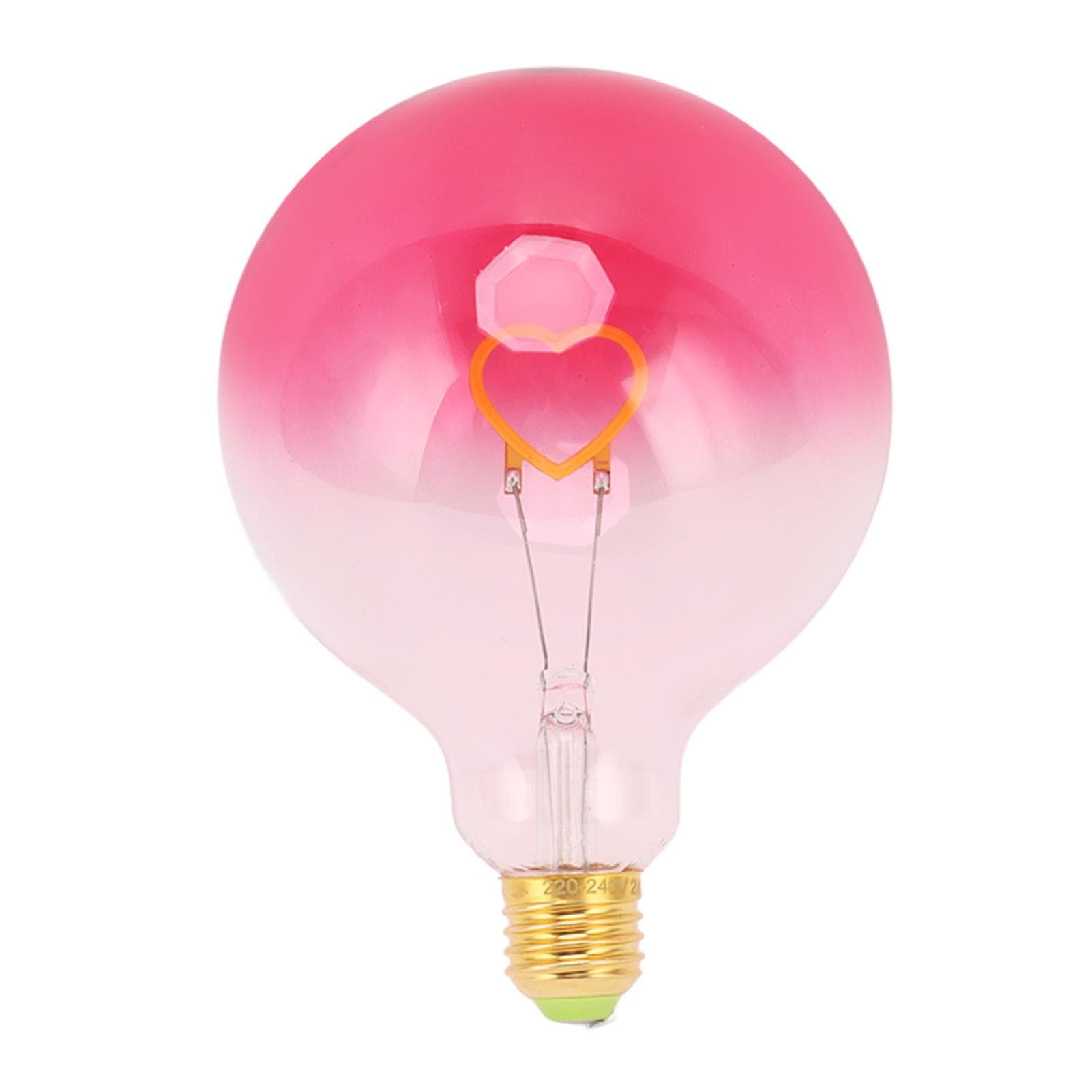 LED Dekorative Pærer Profesjonell Dimmbar E27 Skrusokkel Atmosfærisk Nattlys Pære Gradient Rosa