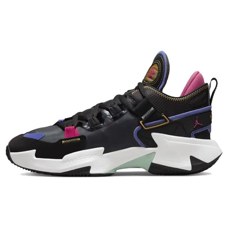 Air Jordan Why Not Zer0.5 PF Hype Music Herresneakers Svart Safir Mint-Skum DC3638-001 cm