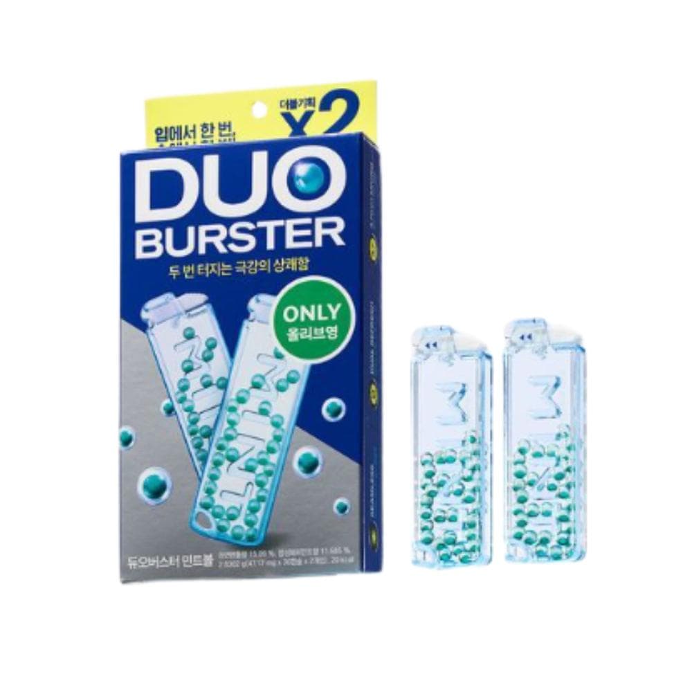 [Garglin] Duo Burster Double Mint Ball 30 Kapsler - Enkeltpakning, Dobbelsett