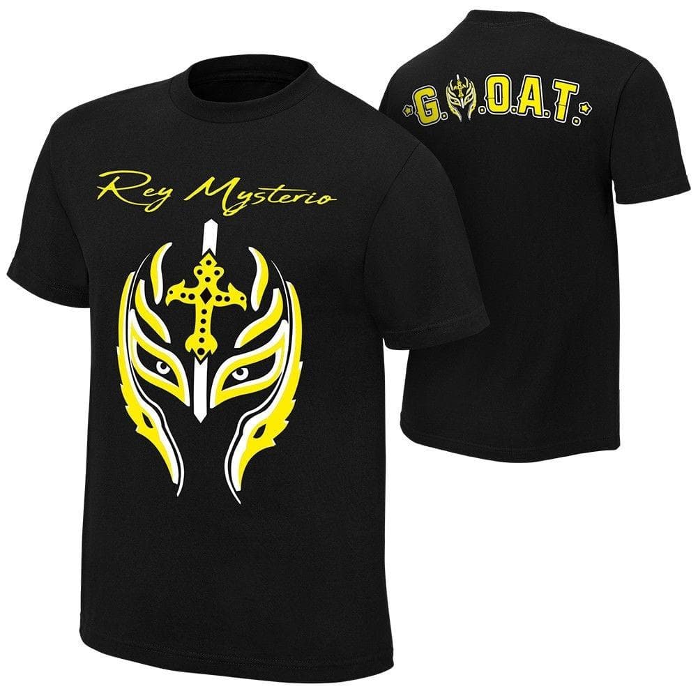 Wwe Rey Mysterio Greatest Mask of All Time Autentisk T-skjorte cm