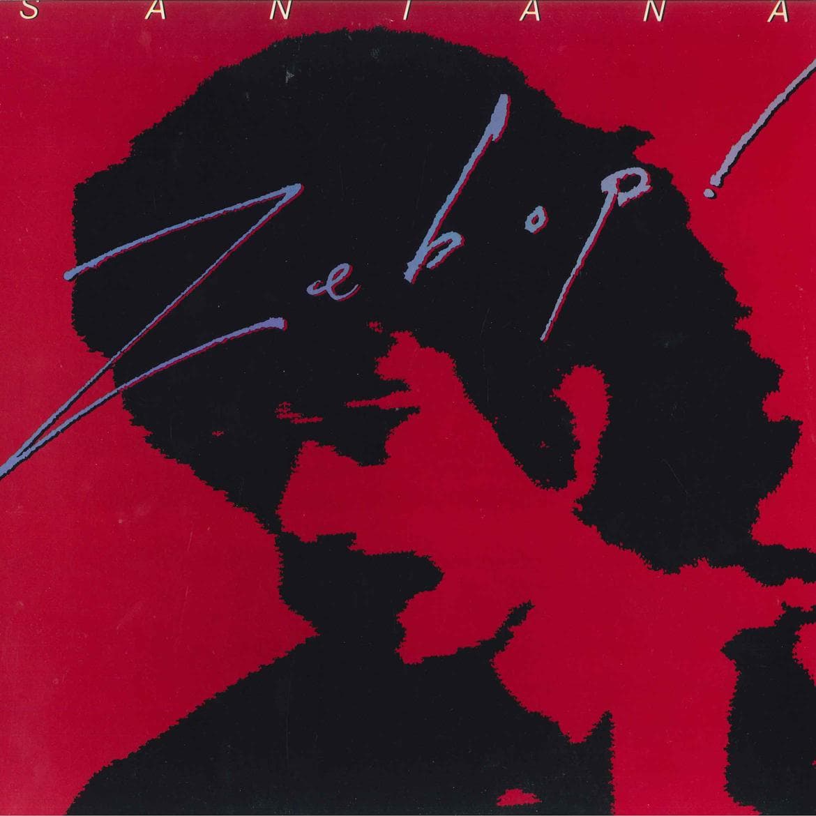 LP-plate SANTANA Zebop FC37158 COLUMBIA 1981 US Rock Brukt
