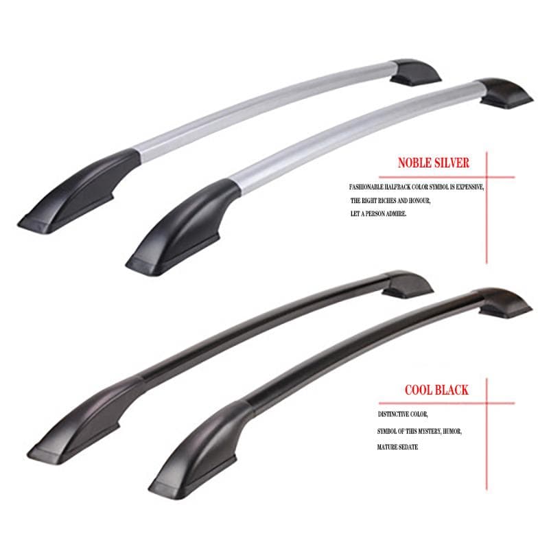 Ommontering av bagasjehylle Spesial bagasjehylle Aluminiumslegering toppramme for bil Personlig perforeringsfri dekorativ bil