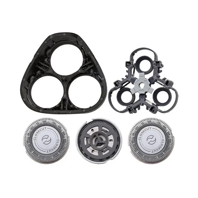Barberhøvel Erstatningshode + Blad+Ramme for Philips HQ6900 HQ6675 HQ6990 HQ7615 HQ6696 HQ6955 HQ6944 HQ6945 HQ6946 HQ6947