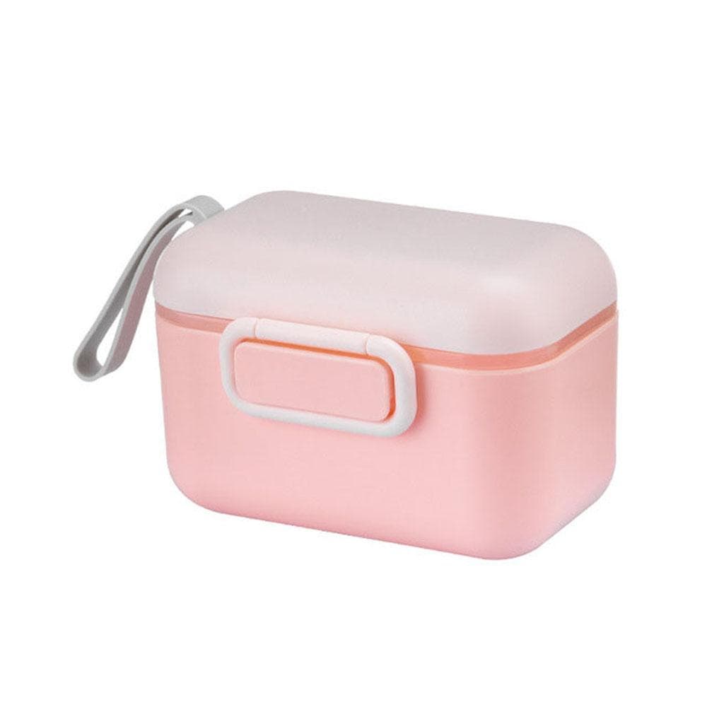 Ny baby babymat spedbarnsmelk pulverboks matoppbevaringsboks småbarnssnacks beholder Essential frokostblanding cm Rosa