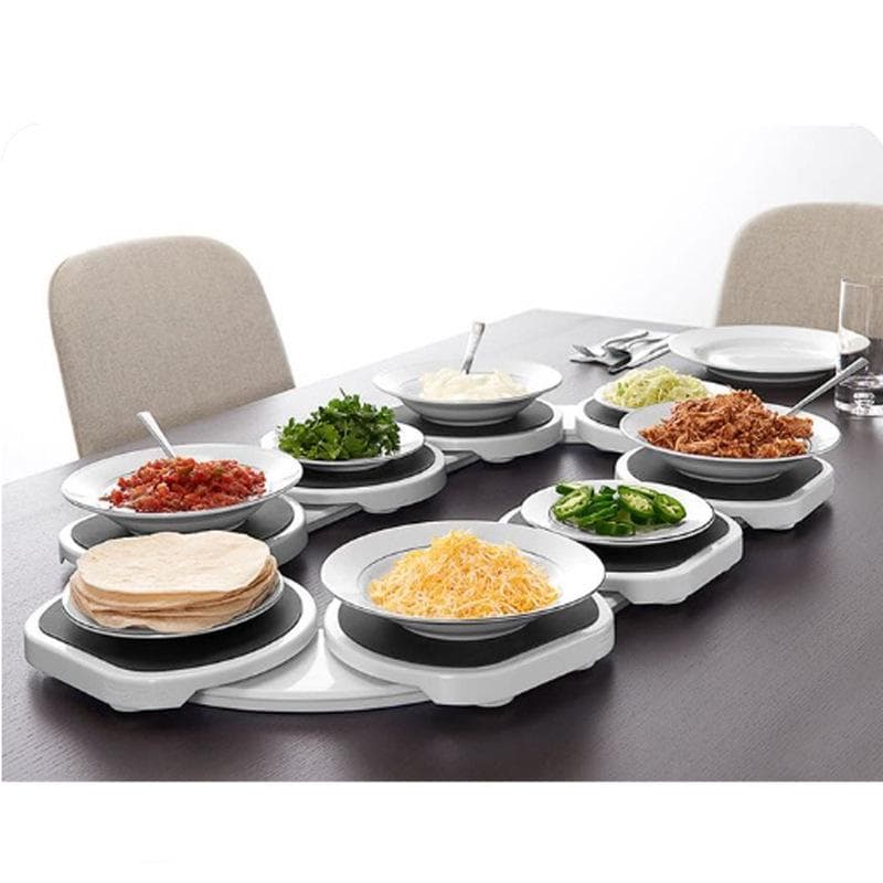 Lazy Susan Roterende Spisebord Oppbevaringsstativ