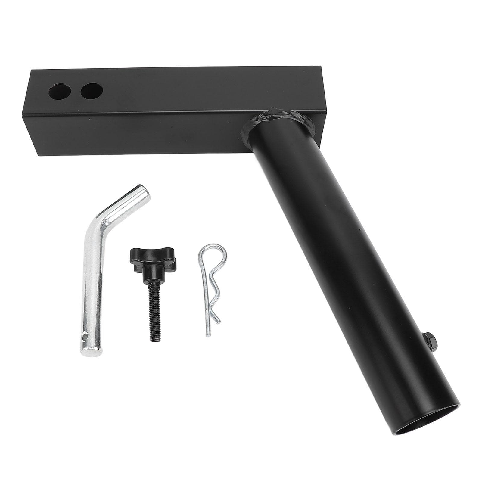 Hitch Flaggstangholder Vinklet Kraftig Universal Tilhenger Lastebil RV Hitch Flaggstangfeste for 2 tommer
