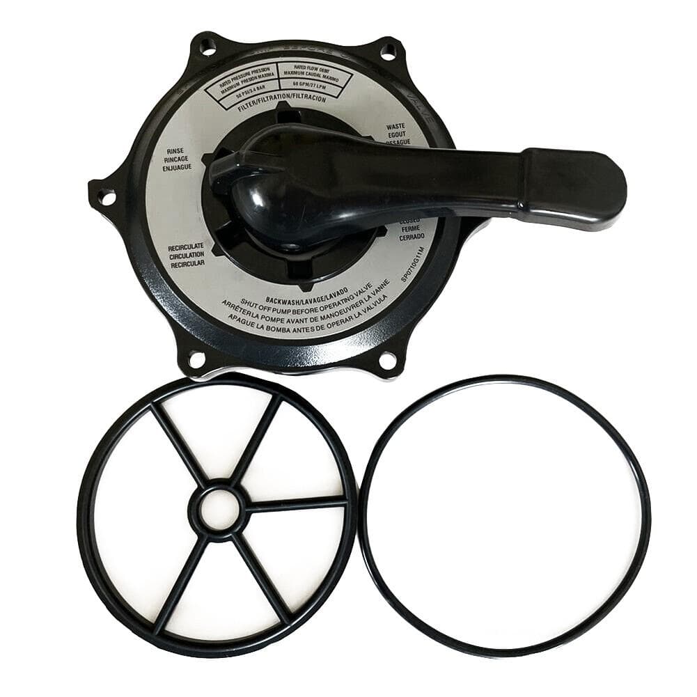 For Hayward SPX0710XBA17 Nøkkeldeksel og håndtaksenhet SP 710XR50 Flerportsventiler