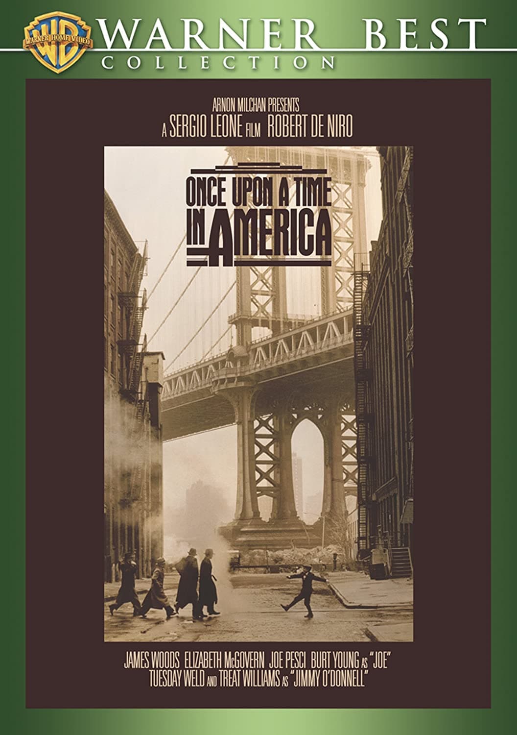 DVD SERGIO LEONE, ROBERT DE NIRO, JAMES - Once Upon a Time in America  WBC20019 Japan Filmer & DVD Brukt